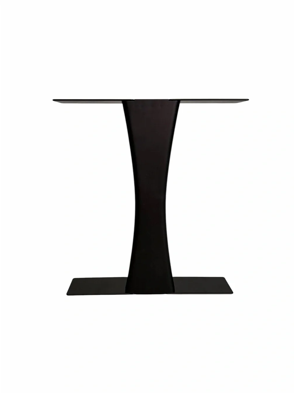 Black Pedestal Jewelry Stand Metal & Plastic 8.75” x 7.8” x 1.55”